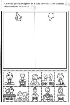 the spanish language worksheet for children to learn how to read and understand what they are