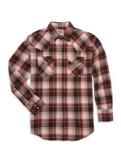 This Ely Cattleman Brawny Flannel Shirt is thicker and heavier than your typical flannel, delivering added warmth and durability. This shirt is ideal for outdoor work or indoor relaxation during the coldest months of the year! 100% Cotton 8.5 oz Brawny Flannel Front & Back Western Yokes & Pockets Pearlized Snaps Yarn-dyed Plaid Pocket Pencil Slot *This style runs a little smaller. We recommend ordering 1 size larger than your usual size. Months Of The Year, Tractor Supply, Big Clothes, White Gloves, Ely, Months In A Year, Yarn Dyeing, Flannel Shirt, Tractor