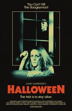 the movie poster for halloween starring john carpenter and his wife, julia carrneyn