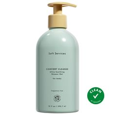 A hydrating, sensitive-skin-safe cleanser for daily showering that works as an all-in-one body wash, intimate wash, and shaving lubricant.Skin Type: Normal, Dry, Combination, and Oily Skincare Concerns: DrynessFormulation: Lightweight LiquidHighlighted Ingredients:- Glycerin 25%: Hydrates and soothes skin, even after rinsing.Ingredient Callouts: Free of parabens, formaldehydes, formaldehyde-releasing agents, phthalates, mineral oil, retinyl palmitate, oxybenzone, coal tar, hydroquinone, sulfates SLS & SLES, triclocarban, triclosan, and contains less than one percent synthetic fragrance. It is also cruelty-free and comes in recyclable packaging.What Else You Need to K Soft Services, Oily Skincare, Coal Tar, Intimate Wash, One Percent, Oily Skin Care, Recyclable Packaging, Moisturizing Body Wash, Mineral Oil