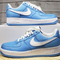 New Nike Men's Air Force 1 Low Unlocked By You Id Leather Unc Sz 9.5 [Dj7015-991]. Original Box With No Lid As Shown In The Photos. Fast Shipping 100%Authentic Nike Air Force 1 Leather With Rubber Sole, Nike Air Force 1 Leather Shoes With Round Toe, Nike Leather Custom Sneakers With Air Max Cushioning, Leather Custom Sneakers With Air Cushioning For Streetwear, Casual Leather Custom Sneakers With Air Cushioning, Leather Casual Sneakers With Air Cushioning, Nike Air Force 1 Leather With Cushioned Footbed, Custom Leather Sneakers With Air Max Cushioning, Leather Custom Sneakers With Air Max Cushioning