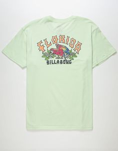 Billabong Arch Tee. Graphic Screened On Left Chest And Back. Ribbed Crew Neckline. Short Sleeve. Relaxed Fit. 100% Cotton. Machine Wash. Imported. Outfits On Amazon, Baddie Summer Outfits, Baddie Style, Statement Accessories, Preppy Summer, Top Graphic Tees, Selling Clothes, Tee Outfit, Bodycon Dresses