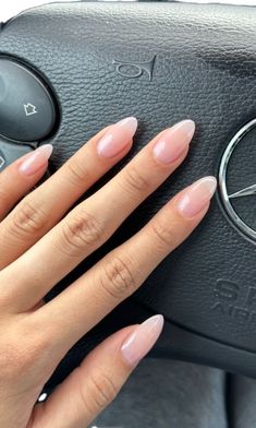 Plain Nails, Almond Acrylic Nails, Oval Nails, Nature Tattoos, Short Acrylic Nails