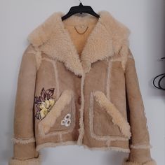 This Is A New Vinatge 1941 Coach Eagle Raggedy Shearling Jacket That Even Selena Gomez Has Even Worn One... (This Is Not The One She Wore Just Showing The Beauty Of It) This Is New Without The Tags Coach Jackets, Coach Jacket, Shearling Jacket, Selena Gomez, The Beauty, The One, Size 2, Jackets & Coats, Jackets For Women