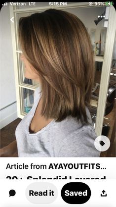 Short Layered Hair With Curtain Bangs Brunette, Womens Short Straight Hairstyles, Classic Hairstyles For Long Hair, Trendy Haircuts Medium Layered Hair, Shoulder Length Hair Cuts Thick Hair, Mom Cut Fine Hair, Medium Length Hairstyles For Thick Hair, Hair For Women In Their 40s, Very Layered Hair Medium