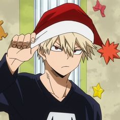 Comfort Characters Anime, Christmas Bakugou, Bakugo Side Profile, Bakugou Smiling, Bakugou Katsuki Anime, Bakugo Pfp, Bakugo Icon, Touka Wallpaper