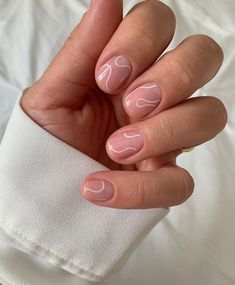 Squoval Acrylic Nails, Natural Nail Designs, Short Fake Nails, Short Gel Nails, Nails Press, Nagel Tips, Simple Gel Nails, Nail Type