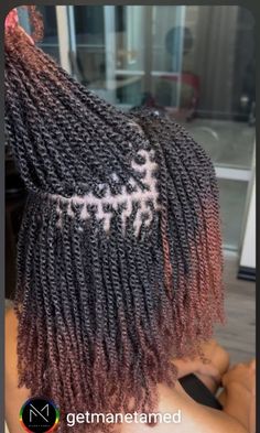 Quick Crochet Hairstyles Black Hair, Natural Hair Work Styles, Small Rope Twist, Short Passion Twists, Citation Silence, Micro Braids Hairstyles, Senegalese Twist Hairstyles, Natural Twist