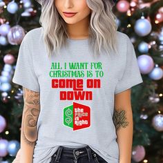 Get noticed on TV with our "All I Want for Christmas is to Come on Down" Price is Right Shirt for Christmas! This retro game show tee is perfect for Drew Carey fans and aspiring live contestants, making it the ideal outfit for your visit to the iconic TV show. Please let me know if you have any questions. We love custom order requests!! All designs can be put on sweatshirts, hoodies, tanks, mugs, just send me a message! Additional colors available too! Don't see the perfect design for you? We ca Pick Me Price Is Right Shirt, Price Is Right Shirts, Drew Carey, Christmas Game, Price Is Right, Retro Game, All I Want For Christmas, Retro Tv, Game Show