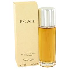 Escape Perfume by Calvin Klein, This fragrance was released in 1991. It s a timeless and dreamy flowery fresh perfume for women. Very sensual and romantic, this blend is complex and exciting. Calvin Klein Fragrance, Perfume Versace, Womens Perfume, Fresh Perfume, Fragrance Set, Best Perfume, Luxury Perfume, Luxury Fragrance, Womens Fragrances