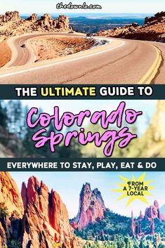 the ultimate guide to colorado springs and everyone to stay, play, eat & do