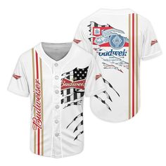 Budweiser Claw Scratches Beer Baseball Jersey. Make a bold statement with our Budweiser Claw Scratches Beer Baseball Jersey. This edgy and unique design combines the classic Budweiser logo with fierce claw scratches, creating a look that’s both aggressive and stylish. Crafted from durable, comfortable fabric, this jersey is perfect for standing out at the ballpark, rock concerts, or casual hangouts. The dynamic claw scratch design adds an element of excitement to the iconic Budweiser brand Budweiser Logo, Rock Concerts, Jersey Baseball, Hawaiian Party, Hawaiian Beach, Casual Game, Hawaiian Beaches, Hawaiian Shirts, Baseball Jersey