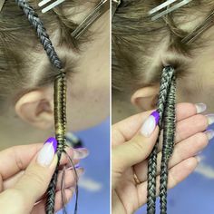 In this video, I will show you how to install double ended and single ended dreadlocks or de(se) braids to your hair. 1 video - How to install de dreadlocks  2 video - How to remove dreadlocks 3 video - Second way install dreadlocks and how to block your hair color in de dreadlocks or de braids  4 video - How to install de braids  5 video - The third option for installing dreadlocks 6  video - How to install single ended dreadlocks or se braids  You will need a comb, small and big hook, kanekalo Single Ended Dreads Install, Installing Dreadlocks, How To Install Dreadlock Extensions, Dread Installation, Dreadlock Installation, Braid In Dreads Extensions, Partial Dreads Placement, Removing Dreadlocks, Single Dreadlock