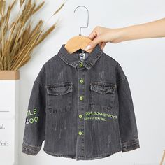 Boys Summer Fashion, Kids Shirts Boys, Jacket Fabric, Boy Clothing, Soft Feeling, Jeans Kids, Boys Coat, Boys Clothes