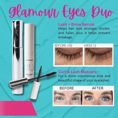 Get ready to elevate your eye game with this new 💰saving bundle Nu Skin just gave us! 👀The incredibly dynamic duo of Nu Colour Lash + Brow Serum and Curl & Lash Mascara Bundle has launched and is available for $87 plus tax and shipping, leaving you $17 extra dollars in your pocket. Comment “me” if you want the link! (Members pm me- extra bonus for you!) ** Nuskin Mascara, Serum Quotes, Lash And Brow Serum, Lashes And Brows, Eyes Game, Brow Mascara, Brow Serum, Curl Lashes, Thick Lashes