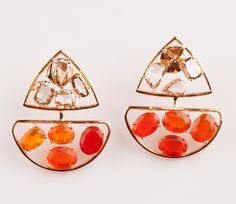 brown diamonds and fire opals Brown Diamonds, Fire Opals, Brown Diamond, Fire Opal, Design Ideas, Opal, Jewelry Design