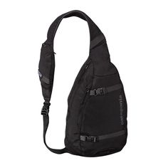 ATOM SLING, Black (BLK) Patagonia Atom Sling, One Strap Backpack, Sling Pack, Minimalist Bag, Online Bags, Atom, Sling Bag, Sling Backpack, Patagonia