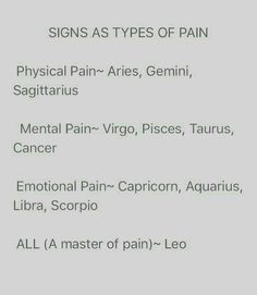 signs as types of pain on a gray background with text in english and spanish above them