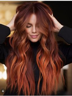 24 Trending Copper Balayage Hair Color Ideas for 2025: Styles & Tips Copper To Pink Hair, Brunette To Red Hair Ombre, Red Color On Brown Hair, Tie And Dye Cheveux, Fall Inspo Hair, Red Toned Hair, Brown To Orange Ombre, Red Hair Brown Roots, Copper Hair With Lowlights