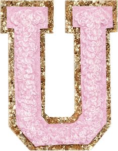 Flamingo Glitter Varsity Letter Patches Preppy Stoney Clover, Stoney Clover Letters, Collection Letter, Letter Patches, Chenille Patch, Varsity Letter, Stoney Clover Lane, Glitter Letters, Stylish Letters