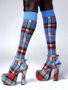 Vivian Westwood, Funky Shoes, Pretty Shoes, Dream Shoes, Kilt, Leeds, Costume Design, Vivienne Westwood, Cute Shoes