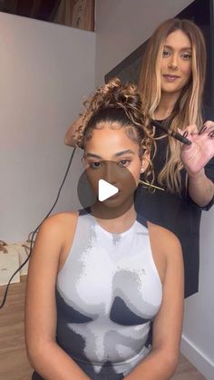 Natalie Anne Ayoub on Instagram: "“Unlock the secrets of stunning curly updos! ✨ Watch as I take you through each step of @kaelatavares_ hair, using my @natalieannehaircare Volumising powder and @ghdhair_anz thin wand for those perfect curls. 
Get your hands on the entire #GHD range at @ozhairandbeauty and let’s make your curly hair dreams a reality! 💃🌀 #CurlyHairTutorial #OzHairAndBeauty”" Curly Updos, Curly Hair Tutorial, Perfect Curls, Hands On, Curly Hair, The Secret, Range