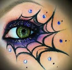 >beautiful Halloween eye decorations <3 -use different colours on each eye to be quirky <3 Halloween Fest, Masks Diy