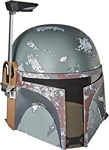 the boba fett helmet has been painted on to it's face and is ready for action