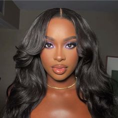 Purple Makeup Looks, Coco Jones, Purple Smokey Eye, Makeup For Black Skin, Brown Skin Makeup, Purple Makeup, Glam Makeup Look, Dark Makeup, Models Makeup