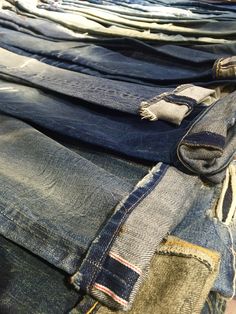 #Desertstudio  #Jeans  #Denim  #Vintage  #Indigo Vintage Indigo, Clothing Co, Jeans Denim, Pants, Pins, Clothes, Trousers