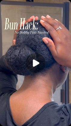 Natalee Fairley | 👑 Curliekaye,LLC on Instagram: "This simple style hack is beginner-friendly and it’s just one of the many ways to simplify your natural hair routine. 

Another great way to simplify your natural hair routine is by joining my mastering natural hair care course. 

Inside the course I’ll walk you through how to understand what your hair needs so you can start using the right products and hair strategies for great results!

Comment “Course” to learn more⬇️

#naturalhairroutine #naturalhair #howtonaturalhair #naturalhairstyles #naturalhairproblems #curlyhair #naturalhairstruggles #naturalhairtips #bunstyles #hairhacks #hairideas #naturalhairideas #naturalhaircare" Braids Lines Hairstyles, Ways To Style Natural Hair, Mens Haircut Back, Spring Nails Aesthetic, Spring Nails Blue, Wedding Ponytail Hairstyles, Style Natural Hair, Carrot Hairstyles, Natural Hair Problems