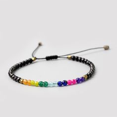 "Bracelet made with natural stone beads 3 mm, with adjustable closure What are chakras and what are they for? The aura is an energy field that surrounds the body of every human being and has rivers of energy called meridians that nourish every organ of the body. This is provided by seven energy vortices called chakras. These carry the color spectrum of the rainbow, and have various functions: they are associated with a part of the body and a gland, so if they are well balanced we have good healt Spiritual Braided Bracelets With 8mm Beads For Friendship, Spiritual Friendship Bracelets With Round Beads, Spiritual Resizable Friendship Bracelets With Round Beads, Adjustable Friendship Bracelets With 8mm Beads As Gift, Casual Gemstone Beads Friendship Bracelets As Gift, Casual Natural Stone Friendship Bracelets As Gift, Resizable Spiritual Friendship Bracelets With Beads, Casual Natural Stones Friendship Bracelets As Gift, Casual Braided Bracelets With 8mm Beads For Gifts