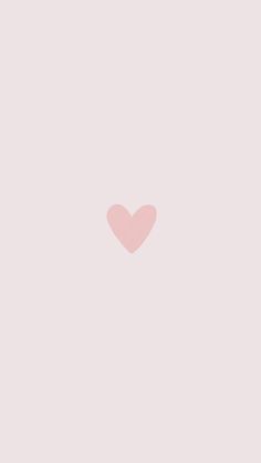 a pink heart on a white background