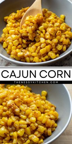 Don't miss out on this cajun corn recipe! It's ready in just 30 minutes. Deliciously sweet and spicy, this cajun honey butter corn is an easy summer side dish everyone will enjoy! Put this on your 4th of July food! Cajun Corn Recipe, Honey Butter Corn, Cajun Corn, Easy Vegetable Side Dish, Best Vegetable Recipes, Easy Cajun, Easy Summer Side Dishes, Thanksgiving Side Dishes Easy, Easy Vegetable Side Dishes