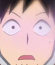 the face of an anime character with big eyes