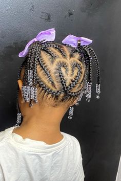 Kids Cornrows Kids Cornrows, Little Kids Hairstyles, Stylish Braids, Daughter Hairstyles, Braid Game, Timeless Hair, Cornrow Styles, Cornrows Styles, New Hairstyles