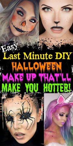 halloween make - up that is easy and fun to do