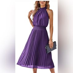 Raikamitu Brand Purple Halter Dress Purple Halter Dress, Xl Dress, Color Purple, Halter Dress, Fashion Outfits, Womens Dresses, Purple, Dresses, Women Shopping