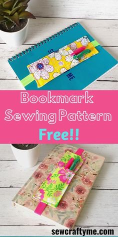 the bookmark sewing pattern is free