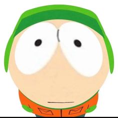 the face of south park's bob from south park is seen in this image