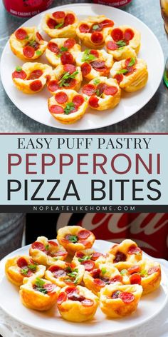 Here's an easy New Year appetizer! This Easy Puff Pastry Pepperoni Pizza Bites recipe only takes 30 minutes to prepare with only 7 ingredients. It's a fun Football foodie finger food perfect for your Super Bowl party food idea. Pin this game-day menu! Puff Pastry Pepperoni, Pizza Bites Appetizer, Pizza Bites Recipe, Pepperoni Pizza Bites, Super Bowl Party Food, New Years Appetizers, Easy Puff, 30 Min Meals, Bowl Party Food