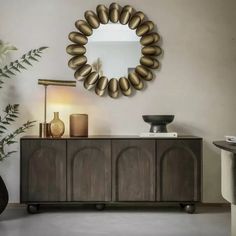 Havana Contemporary Walnut 4 Door Sideboard - Decor Interiors Mango Wood Sideboard, Hall Cupboard, Arched Design, Wood Arch, Large Sideboard, Arch Design, Wooden Sideboard, Set Of Drawers, Dark Walnut Stain