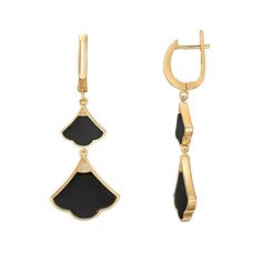 These absolutely gorgeous gold over sterling silver onyx and cubic zirconia double drop earrings are sure to be a favorite pair in your jewelry collection. These absolutely gorgeous gold over sterling silver onyx and cubic zirconia double drop earrings are sure to be a favorite pair in your jewelry collection. Length: 42 mm Backings: latch back Metal: sterling silver Plating: gold tone Finish: polished Packaging: boxedSTONE DETAILS Stone type: cubic zirconia, onyx Total weight: 1 ct. Center ston Dream Jewelry, Black Onyx, Jewelry Earrings Dangle, Onyx, Cubic Zirconia, Jewelry Collection, Gold Tones, Dangle Earrings, Jewelry Earrings