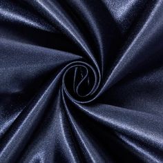 The bridal satin is a luxurious satin fabric. It is 60" wide, 160GSM, and 100% polyester. Known for its silky smooth touch and radiant colors, this high quality satin is ideal for: -glamorous gowns -bridal wear -bridesmaid dress -cocktail dresses -blouses and many other forms of apparel! The bridal satin has a sturdy body and a soft drape which makes it great for curtains, drapes, table sashes and other event decor. It is your go to fabric for a medium-heavy drape that shines and shimmers. Large Luxury Satin Fabric For Wedding, Blue Silk Fabric For Wedding, Elegant Silk Fabric With Satin Finish, Jacquard Satin Fabric, Blue Satin Fabric, Fabric Shop, Blouse Dress, Satin Fabric, Bridal Wear