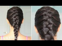 Learn how to braid your own hair with these step by step French, Dutch, fishtail, halo, and waterfall braid tutorials for beginners! Waterfall Braid Tutorial, Rope Braided Hairstyle, Easy And Beautiful Hairstyles, Easy Hairstyles For School, French Braid Hairstyles, Long Hair Tutorial, Quick Braided Hairstyles, Hair Magazine