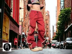 Women's Red Sweatpants | Street Wear Fashion | Baggy Oversized Jogger  The size chart is smaller than the regular size please add 2-3 cm.  If you have any questions, don't hesitate to contact us, we are quick to reply. Refund & returns: We accept refunds in case the item comes defective, up to 7 days from package arrival. However, we do not accept returns for size-related issues or any damages caused by the buyer. Processing & Delivery: We usually process orders within 1-3 business days and then dispatch them, delivery usually takes between 7-14 business days - 100% Satisfaction Guarantee - Premium Quality Products - 24/7 Customer Support Red Baggy Hip Hop Pants, Red Baggy Parachute Pants For Streetwear, Urban Red Pants For Streetwear, Urban Style Red Pants For Streetwear, Red Wide Leg Parachute Pants For Streetwear, Street Wear Fashion, Fashion Baggy, Red Sweatpants, Streetwear Mode