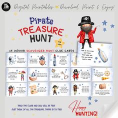 the pirate treasure hunt is available for children