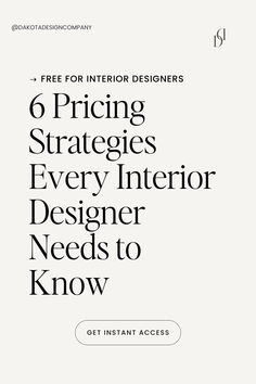 stock image with text overlay to download free pricing guide to help interior designers learn how to price their services Small Business Tools, Business Consultant, Interior Design Business, Business Systems, Client Experience, Ideal Client, Profitable Business, Wine Room, Small Business Tips