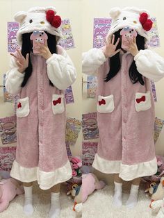 Fashion Kitty Pajamas Dress PN5703 ●Size: S: for people 145-150cm,40-45kg M: for people 150-160cm,45-50kg L: for people 160-165cm,50-60kg XL: for people 165-170cm,60-70kg ●Material:polyester fibre (Please allow 1-3cm differs due to manual measurement.As different computers display colors differently,the color of the actual may vary slightly from the above images.Thanks for your understanding.) ●About Shipping: We attach great importance to the orders of each customer and parcel delivery. 1.Processing time: 2-3 business days. 2.Shipping time: 10-15 business days to US, please allow 3-4 weeks shipping to other country.(Shipping times can be affected by variable customs clearance times or public holidays.) Pajamas Dress, Kawaii Phone Case, Parcel Delivery, Pajama Dress, Fleece Dress, Coat Outfits, Customs Clearance, Sweater Coats, Sock Shoes