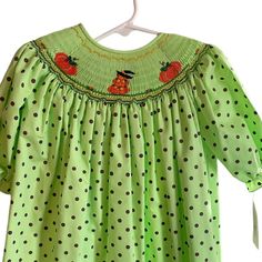 Rosalina Halloween Dress Nwt 2t Cute Ruffled Halloween Dresses, Cute Halloween Ruffle Dresses, Green Long Sleeve Dress For Playtime, Cute Long Sleeve Costume Dress, Playful Spring Costume Dresses, Fun Fitted Halloween Dress, Fun Halloween Costume Dress, Cute Fall Dresses For Costume Party, Cute Dresses For Costume Party In Fall